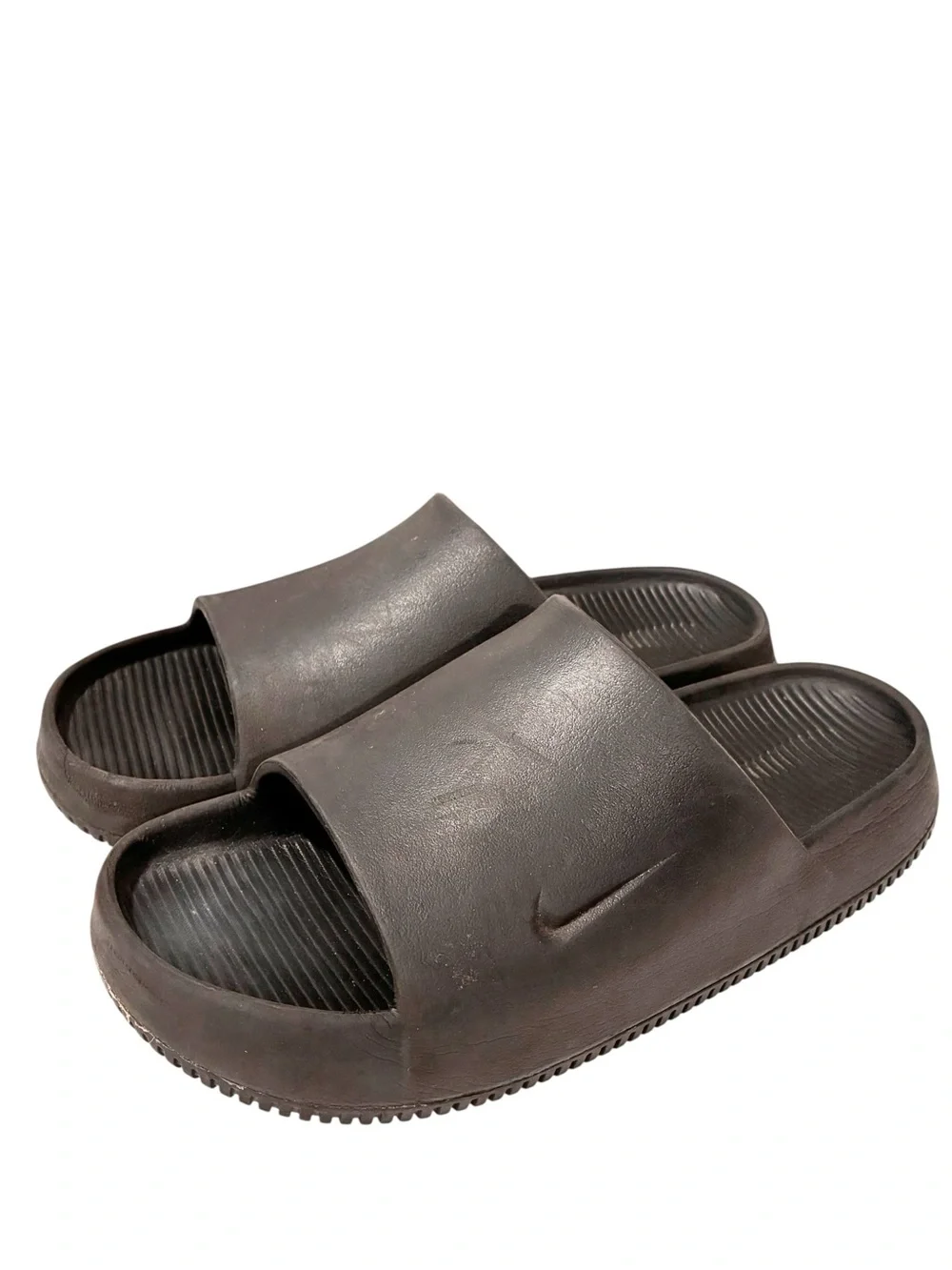 Nike Slide Calm Black Mens Size 10 Comfort Sandals Shoe